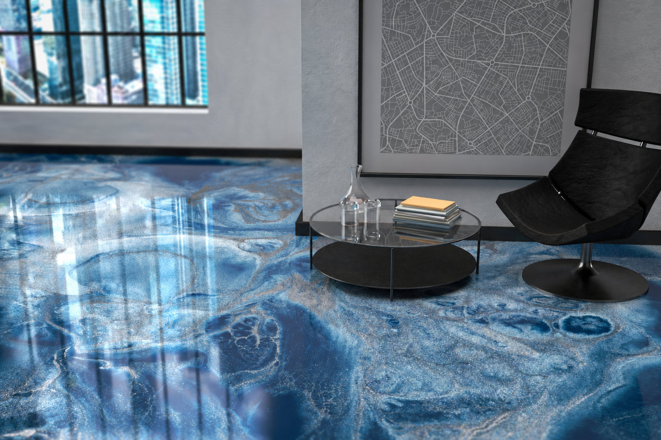 Metallic Epoxy Flooring